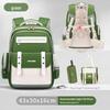 Cloud Schoolbag: Large Capacity, Lightweight Backpack for Grade 1-6 Boys & Girls