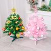 Desktop Christmas Tree 40cm Home Ornament Star Snow Ball PVC Mini Scene Layout Decoration Floor Placement Festival Atmosphere