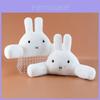 Cuscino Peluche Miffy con Materiale a Pelo Lungo per Decorazione Letto Bambini Regalo