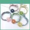 Beautiful Ins Women Daisy Hair Rope Headband With High-elastic Korean Rubber Band