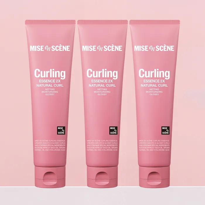 Curling Essence 2X Natural Curl/Volume Curl 150ml 3-Pack (Optional)