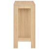 VidaXL Bar Table with Shelf Oak 110x50x103 Cm