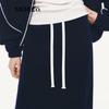 MO&Co. A-Line Cotton Long Skirt