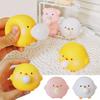 Cute Handmade Blow Bubble Chick Squishy Fidget Toys Decompression Sensory Stress Easing Squeeze Toy For Adults Kids Party Favors