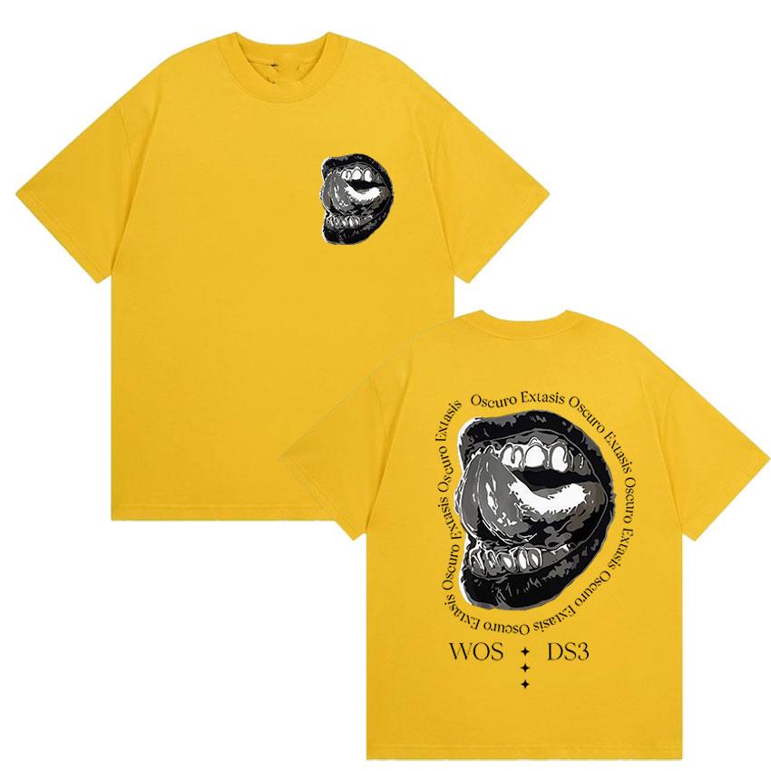 Rapper Wos Ds3 2025 Merch Graphic T-shirt Men Women Pop Music Fashion Short Sleeve T-shirts Hip Hop High Quality Cotton T Shirt