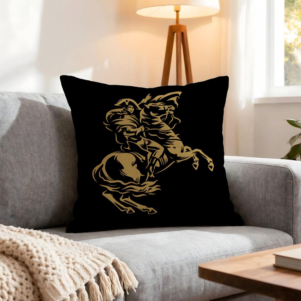 Brand Courvoisier Cushion Cover 4Pcs Decorative Covers Soft Cushion Case for Sofa Couch Decor 40x40 45x45 Pillowcases 4PCS