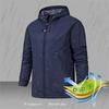 Spring Autumn Hiking Waterproof Jackets Men Outdoor Sports Climbing Camping Trekking Fishing Hooded Thin Coat Windbreaker Jacket