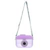 Garrafa de Água de Viagem Copo em Forma de Câmera Para Meninas Uso Diário Roxo 1Pacote