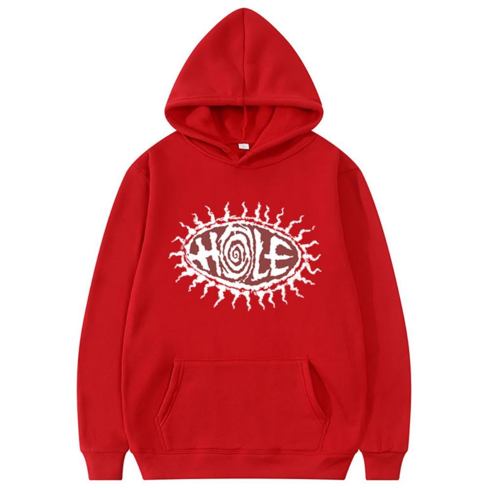 Felpa con cappuccio grafica Courtney Love Limited Hole Uomo Donna Gotico Vintage Oversize Unisex Felpe Rock Alternativo