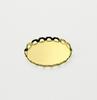 1/6 1/12  Doll House Simulation Miniature Mini Gold Tray Decorations Model Decor