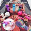 2Pcs Colorful Point Drilling Tool Smooth DIY Diamond Painting Roller Detachable Pressure Wheel Diamond Painting Tool