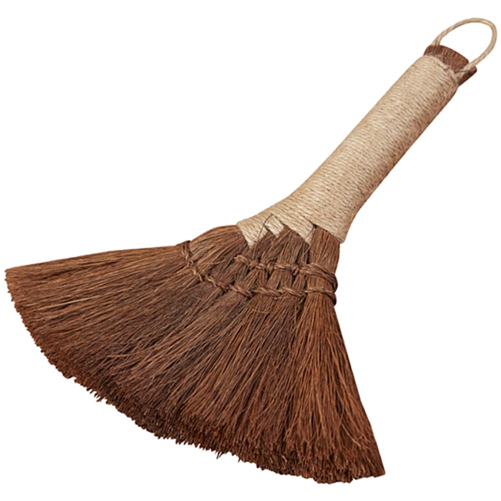 Palm Broom Desktop Broom Household Cleaning Accessory Sofa Bed Cleaning Brooms Small Bamboo Short Handle Desk Dust Broom Tools