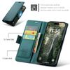 For iPhone 17 Pro Case CASEME 023 Series RFID Blocking Leather Wallet Stand Phone Cover