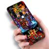 Fnaf Animatronics etui na telefon xiaomi Redmi Note 10 9 Pro Max 10S 10T 9A 9C 9S 9T 8A 8T 8 7 Pro miękka TPU czarna okładka