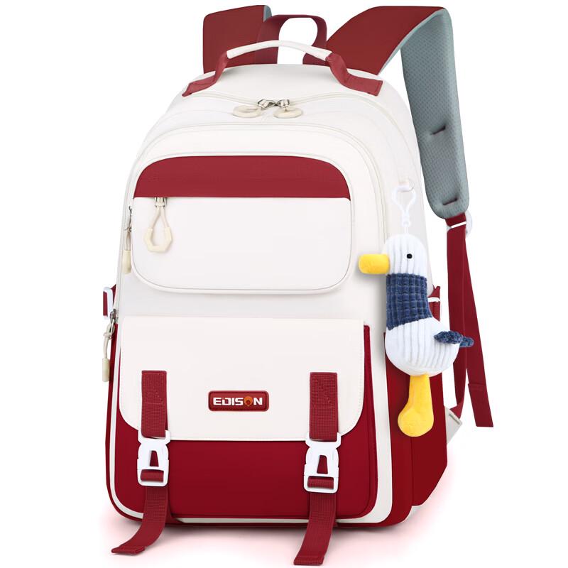 Edison K078 Ergonomic Large Capacity School Backpack