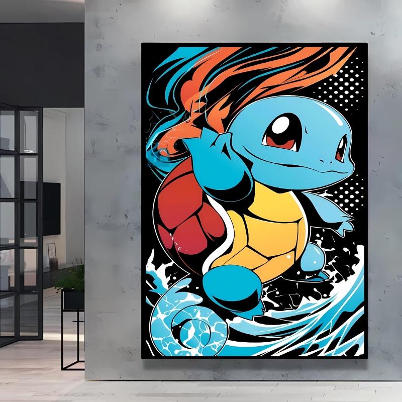 Lovely Pikachu Decorative Painting High Quality Printing Vivid Colors Adds Unique Charm To Your Living Room and Bedroom