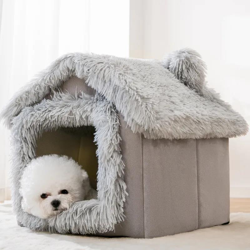 enclosed dog bed