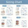 1PCS Vacuum Compression Bag Set Multifunctional Storage Bag Macaron Color with Home Quilt Storage Bag