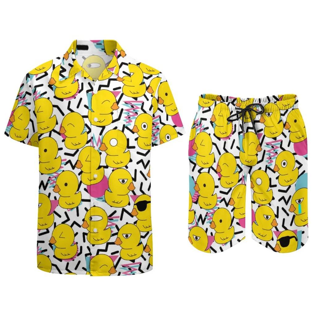 Psychedelic Magic Mushroom Men Sets Printed 3D Print Casual Shirt Beach Shorts Oversized 2Pcs Set Vacation Hawaiian Man Suits