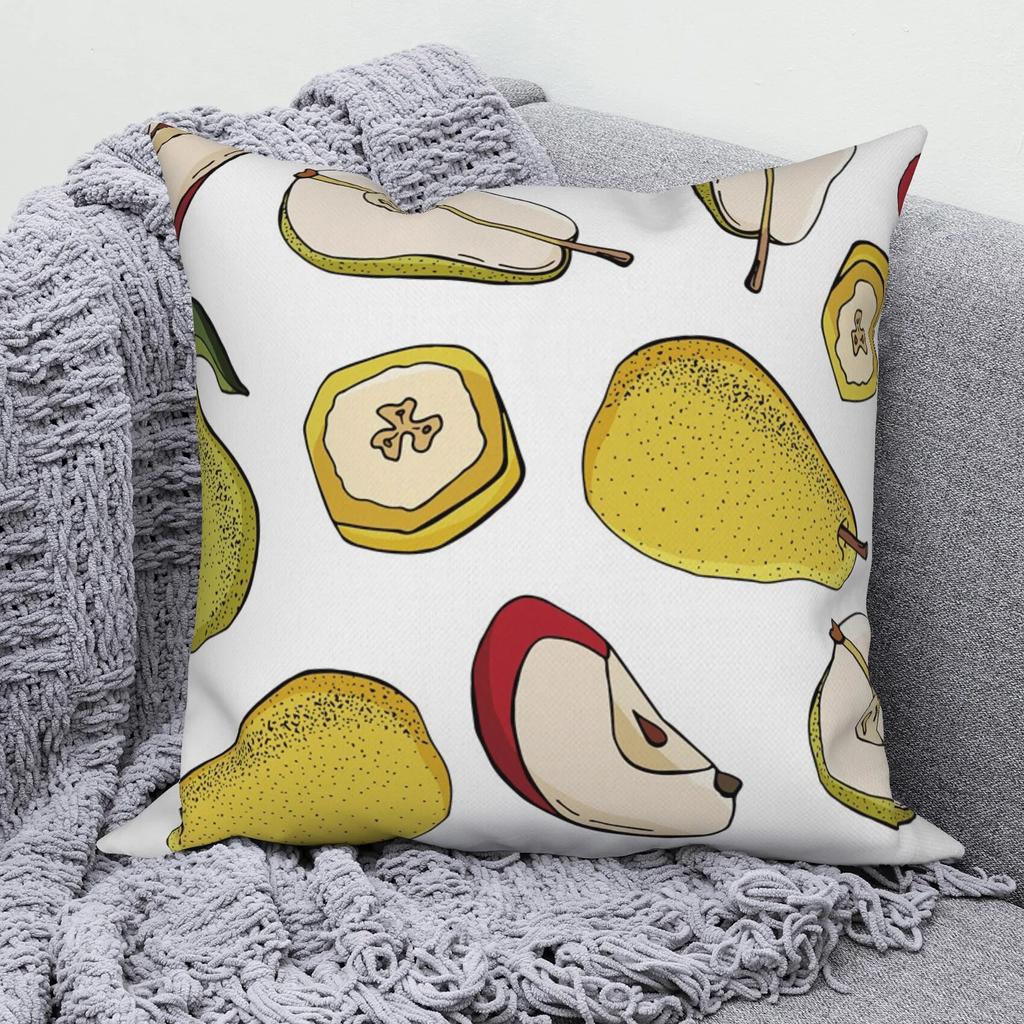 Bedroom Throw Pillow Sofa Decorative Pillowcase Home Decor Cute Tropical Fruit