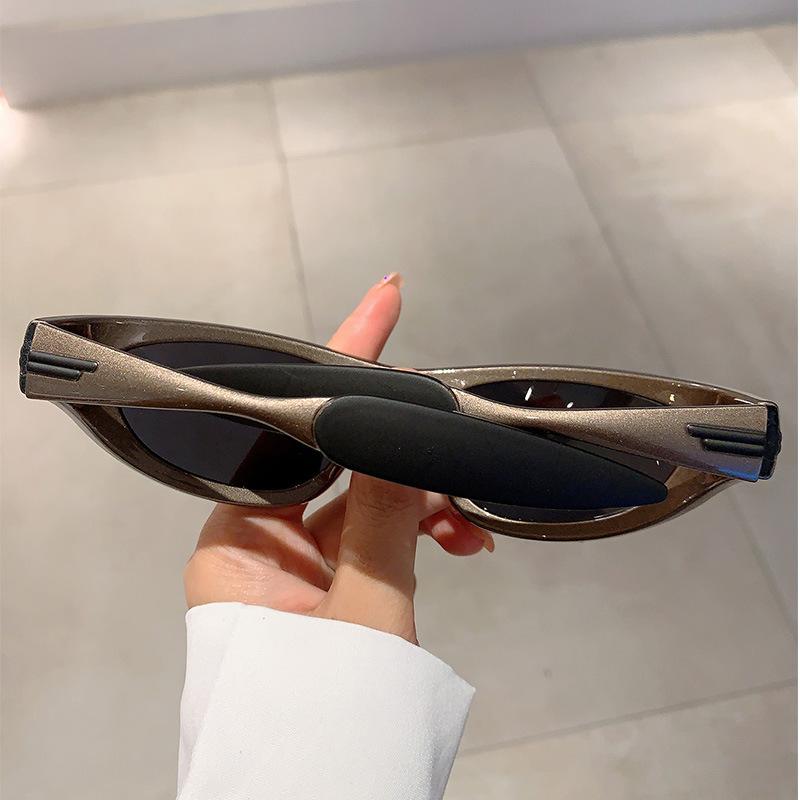 Luxury Y2K Sunglasses Women Men Vintage Punk Mirror Shades Sport Riding Goggles UV400 Protection