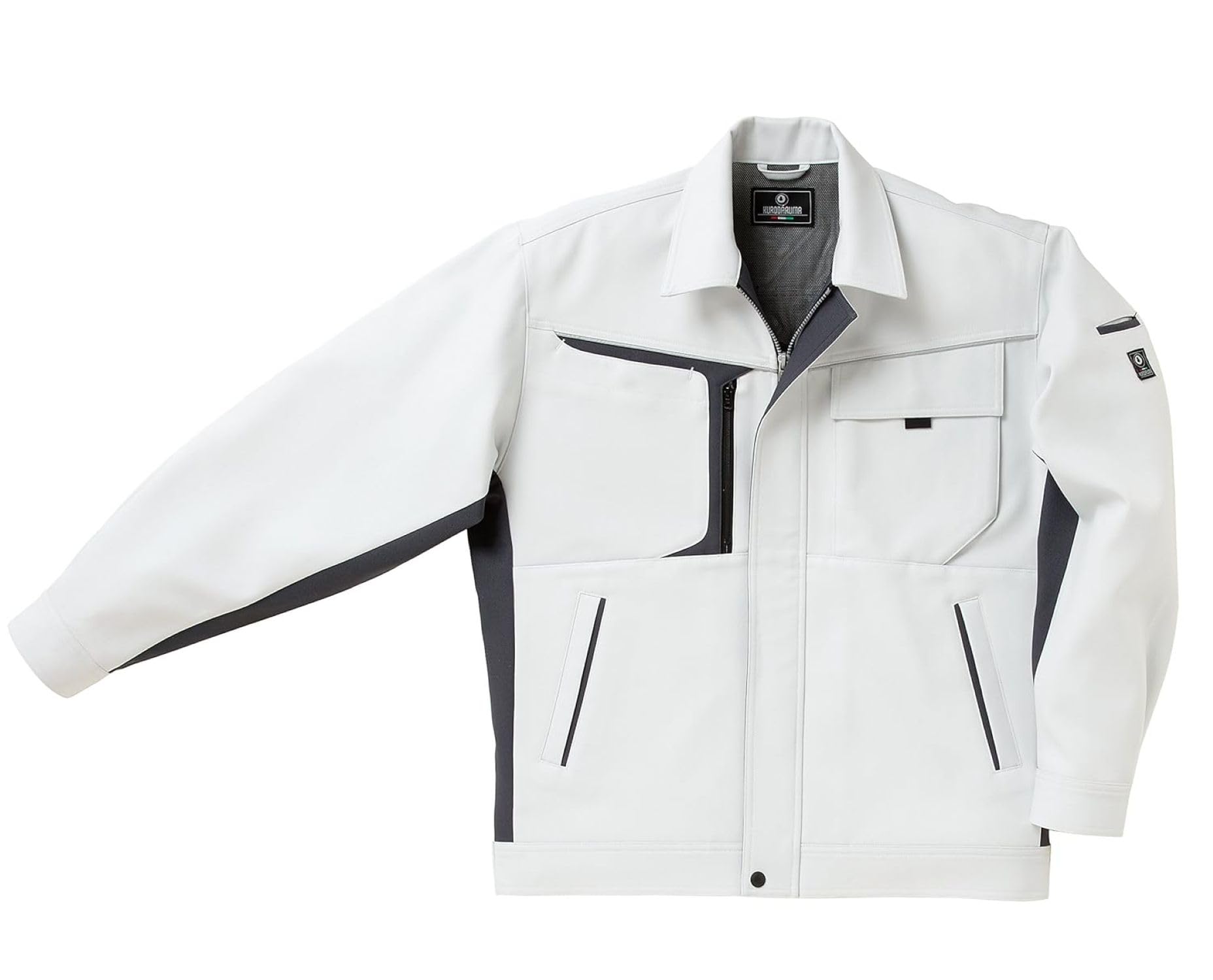 

KURODARUMA CORPORATION Long Sleeve Size Jumper, Silver, LL, 32596-40-LL