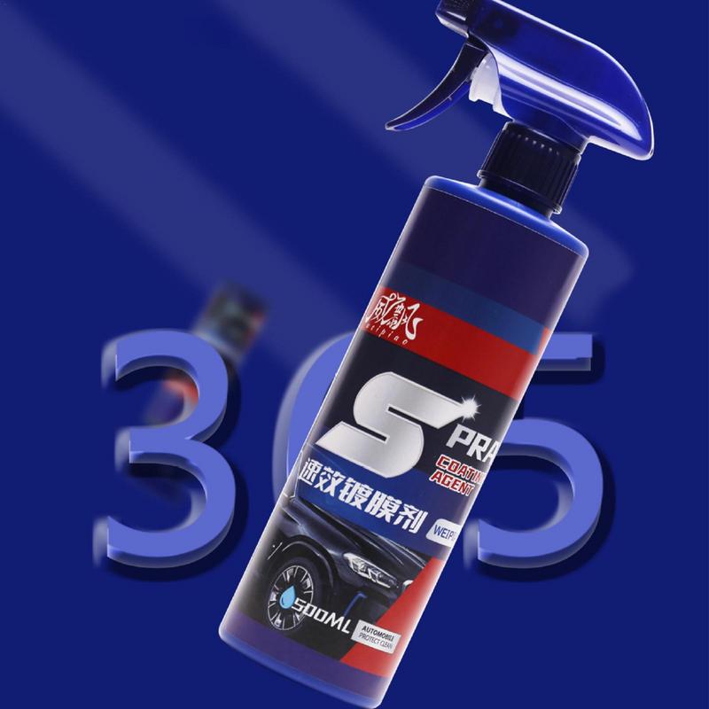 500ml 3 In 1 Car Paint Repair Ceramic Coating Spray Quick Nano-coating Spray Wax Automotive Hydrophobic Polish Paint
