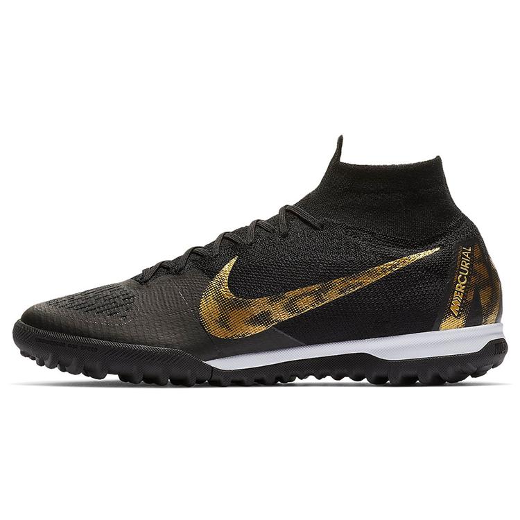 

Новые Nike Mercurial SuperflyX 6 Elite Tf Turf Black Gold AH7374-077 45