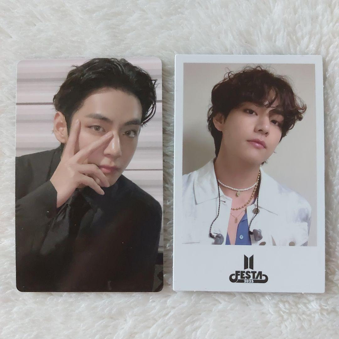 

[Б/У] BTS FESTA V Тэ торговая карточка моментальная фотокарточка
