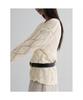 8SECONDS Crochet Long Sleeve Pullover Beige