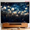 Premium Galaxy Dandelion Tapestry Wall Hanging Large Abstract Stars Night Sky Floral Boho Decor Living Room Art
