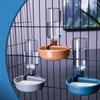 Automatic Dog Feeder for Cat Hanging   for Cage Large Capacity Pet Water Fountain for Cats Small Dogs