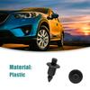 ACROPIX 20pcs Interior Trim Panel Push Rivet Car Door Clip Universal 6mm Hole Diameter Black