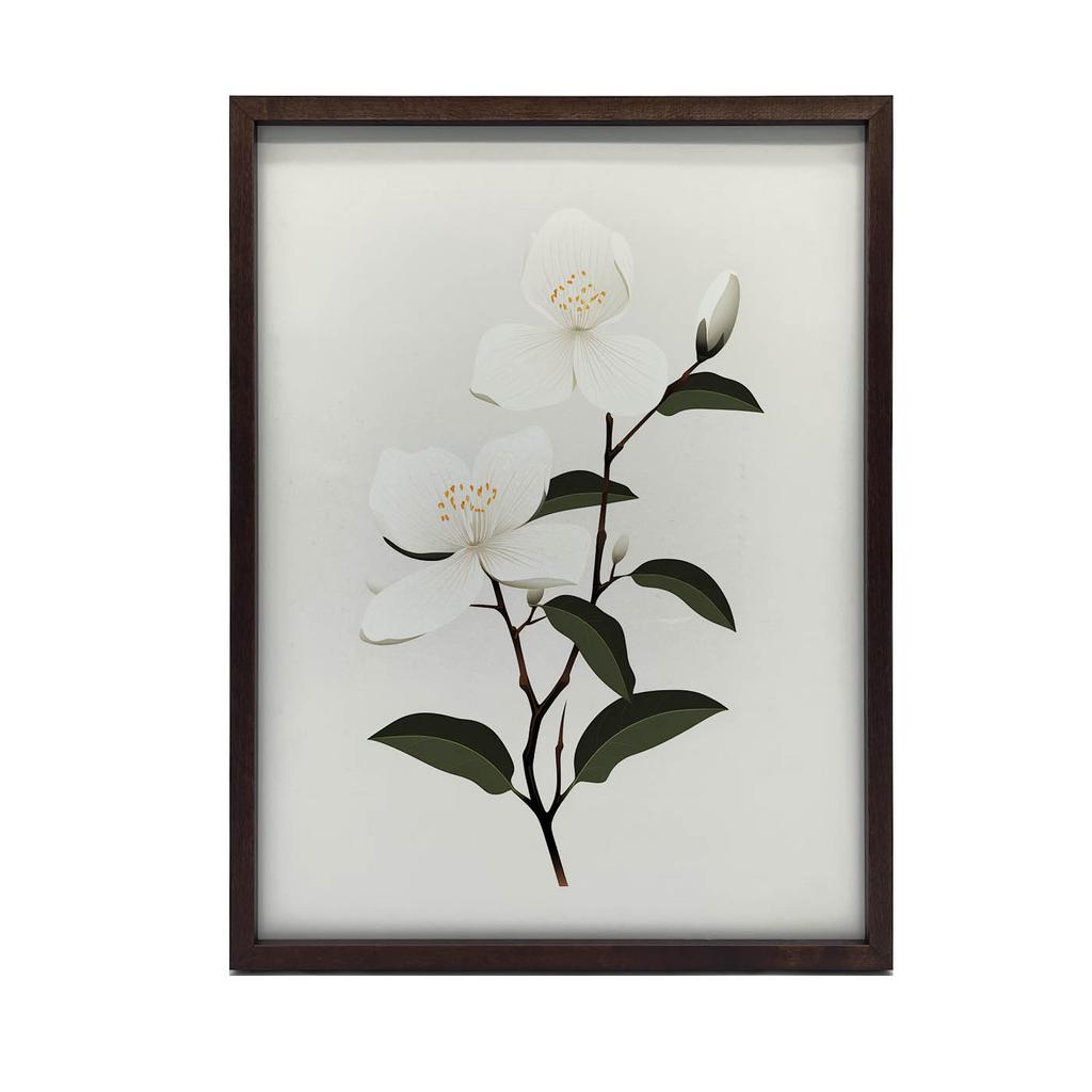Jasmine Branch Jasmine Branch, 30X40 Cm, Frameless, 230 Gsm Matte Paper