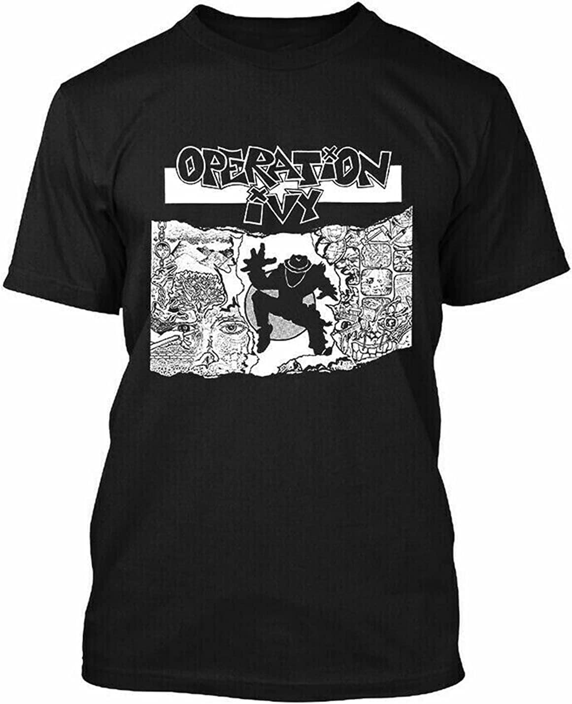 Operation Ivy T Shirt American Punk Album Funny Vintage Gift for Men Black 4XL чёрный