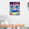 DIY Full Round Diamond Painting Cross Stitch 3D Art Style Home Scene Animal Decorative Diamond Painting 5d Diamond Art Painting