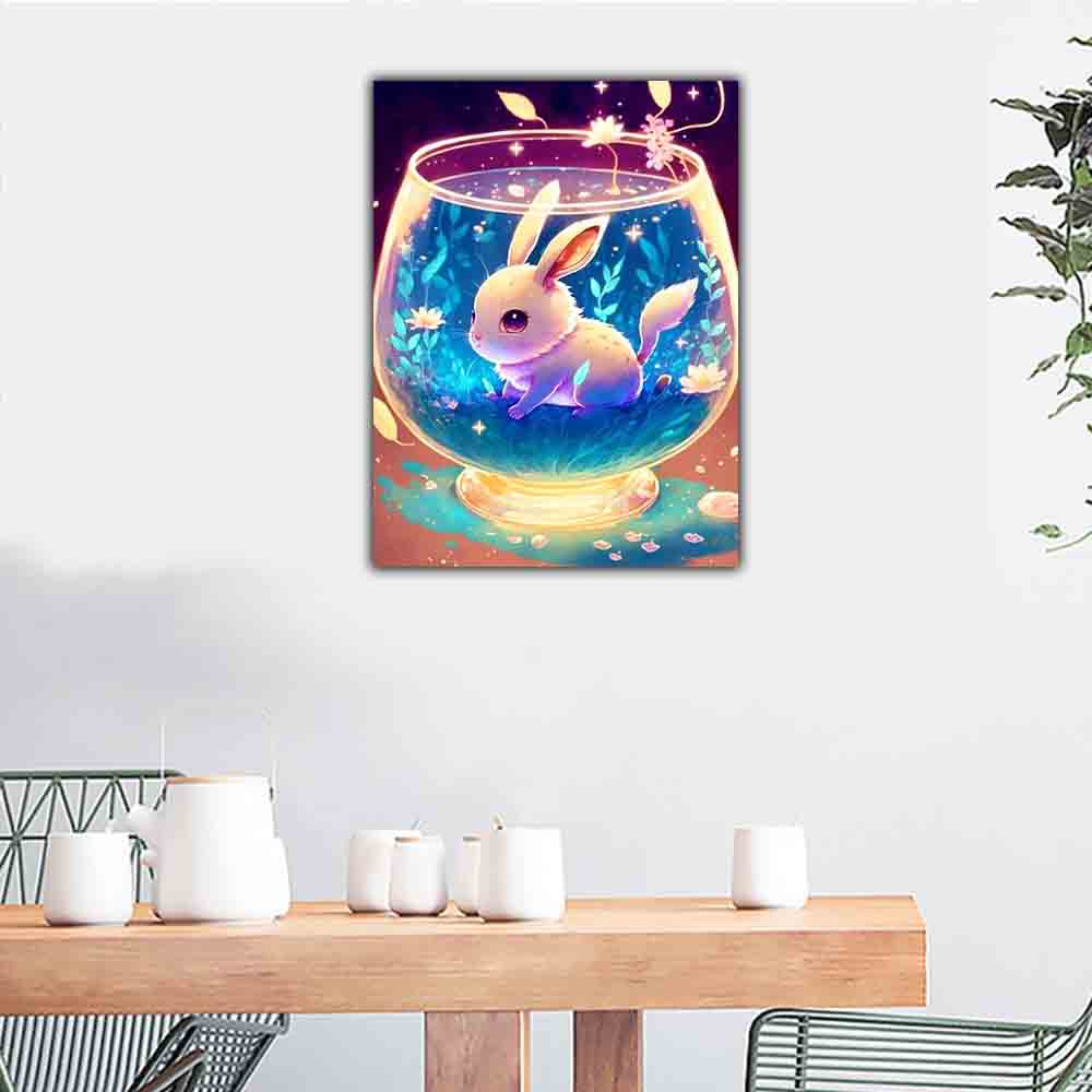 DIY Full Round Diamond Painting Cross Stitch 3D Art Style Home Scene Animal Decorative Diamond Painting 5d Diamond Art Painting