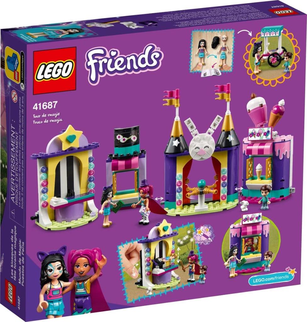 LEGO Friends Magical Shop 41687 Toy Building Blocks Gift Doll Roller Coaster for Girls Ages 6 and Up