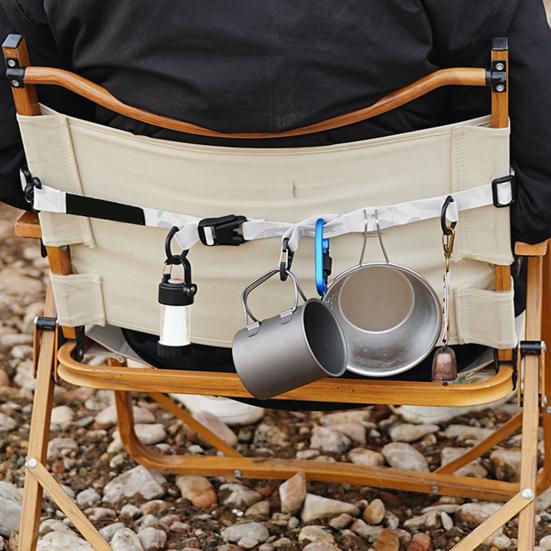 Outdoor Camping Crossbody Quick Release Extensible Bag Strap Adjustable Length Shoulder Strap with Multi-Hanging