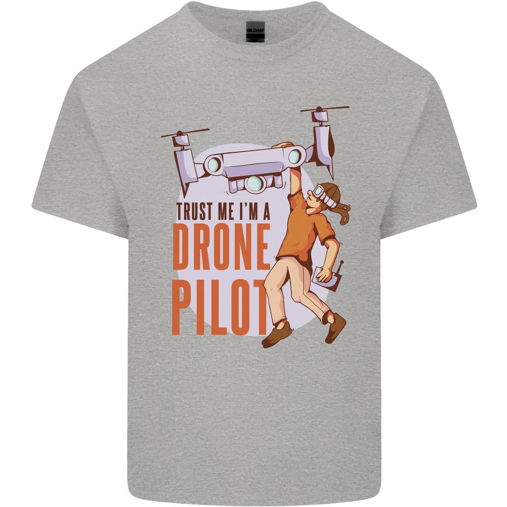Trust Me Im a Drone Pilot Unisexs Light Cotton TShirt