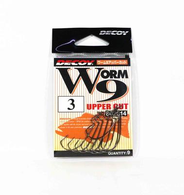 Decoy Worm 9 Upper Cut Wurmhaken Größe 3 (2014)