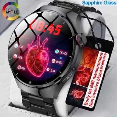 2026 New Clinical Grade ECG+PPG Smart Watch Body Micromonitoring Micro Examination Heart Rate Smartwatch For Android&IOS Women