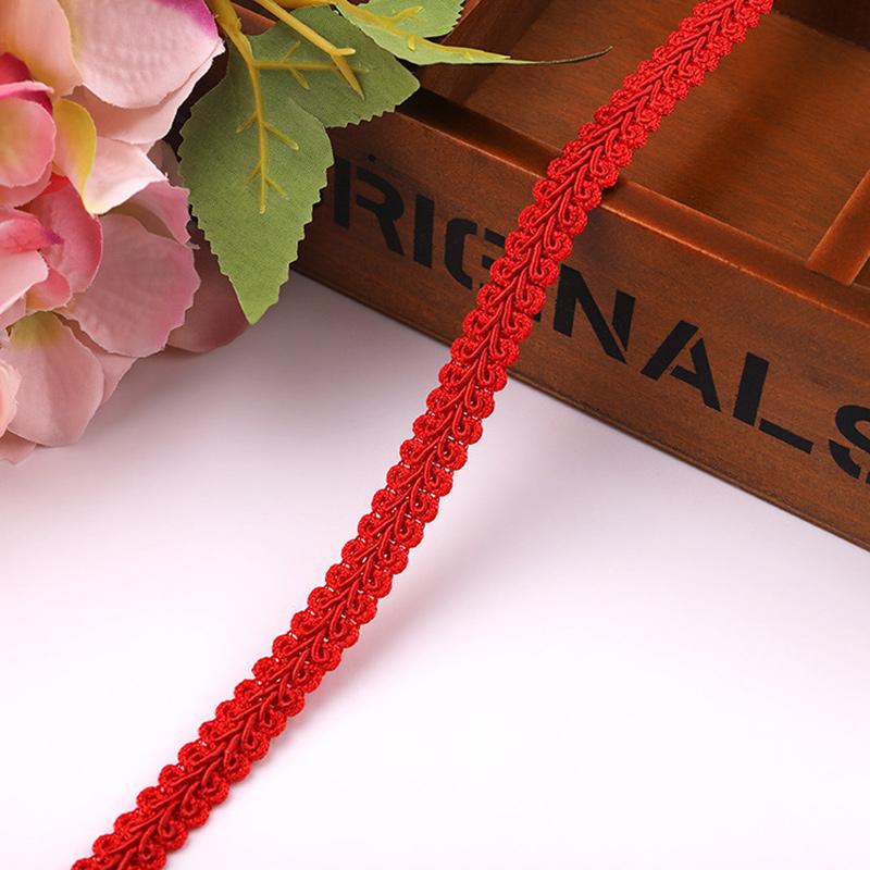 40 Yards Braided Lace Wedding Decoration Fabric Curve Lace Trim Ribbon DIY Craft Sewing Accessories Centipede Lace Wholesale