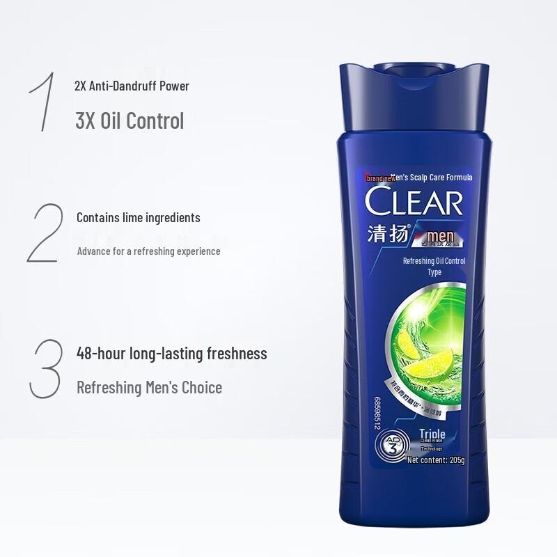 Clear Men Anti-Dandruff Refreshing Oil Control Shampoo