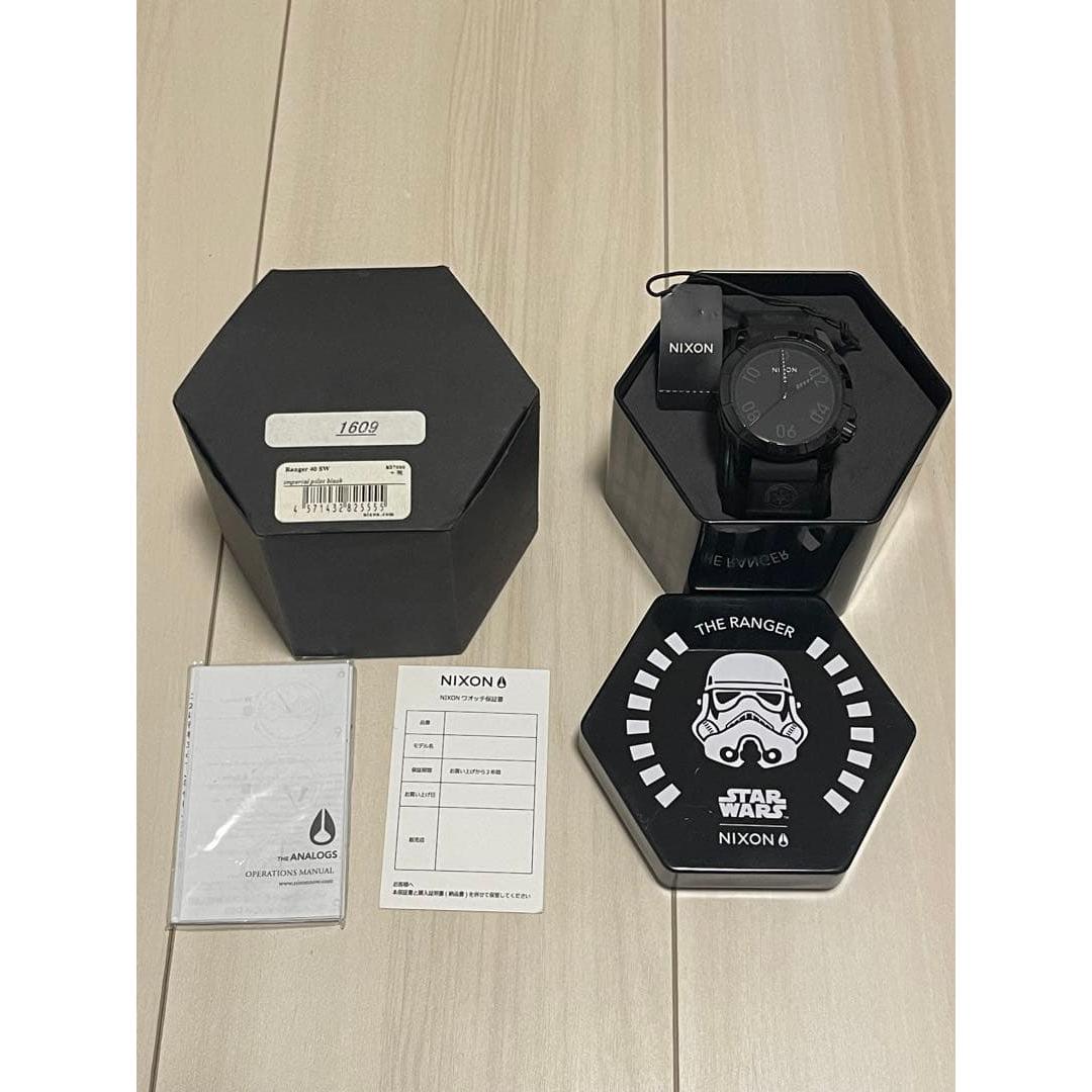 Used Super rare Nixon x Star Wars collaboration watch