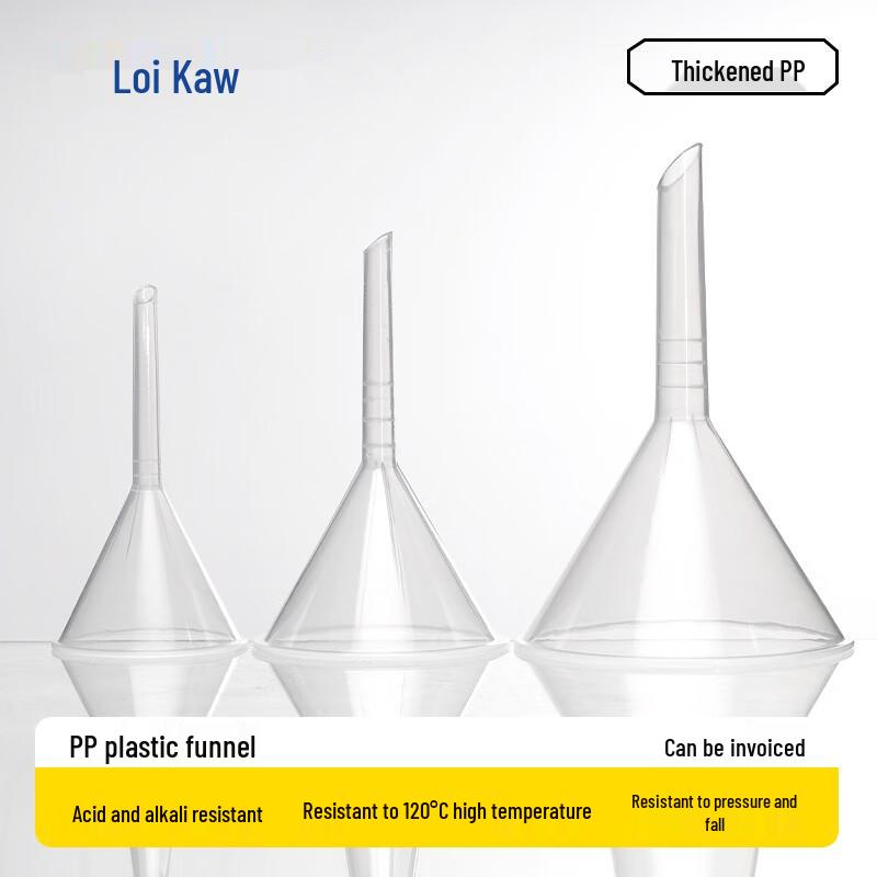 Leigu PP Plastic Funnel with Handle 60mm