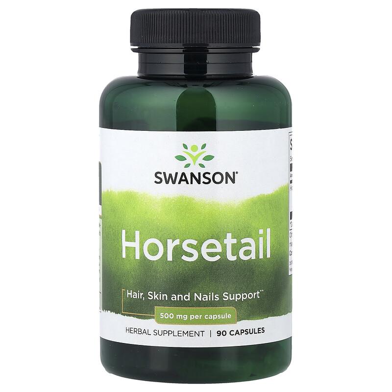 Swanson Vitamins , Prêle, 500 Mg, 90 Capsules - Image 3