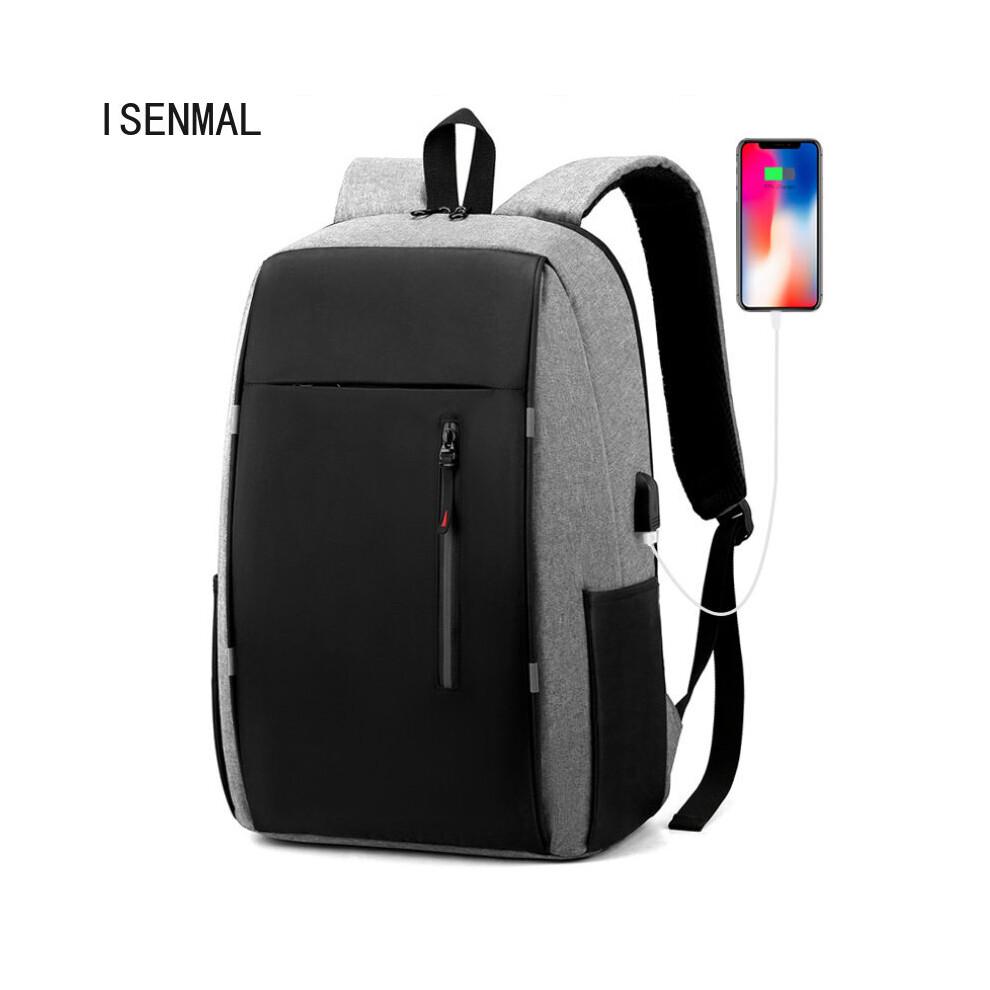 Large Capacity Waterproof Business Backpack Men USB Charging School Backpacks15.6 Inch Laptop Bagpacks for Men Back Pack Bags