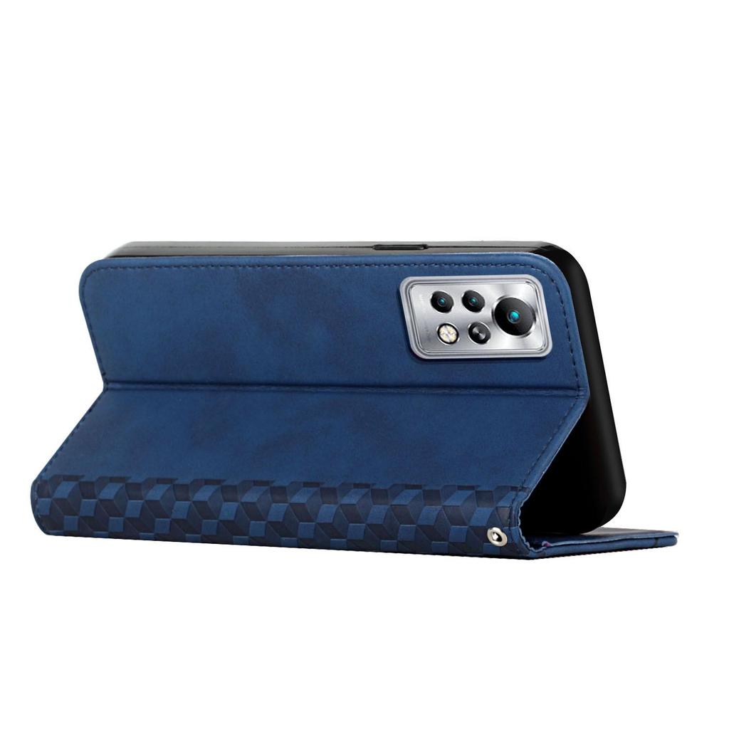 Rhombus Skin-Feel Magnetic Phone Case for Huawei Honor 600 LITE/PRO