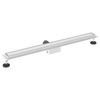 2 in 1 Shower Drain Silver 100 cm Stainless Steel 304